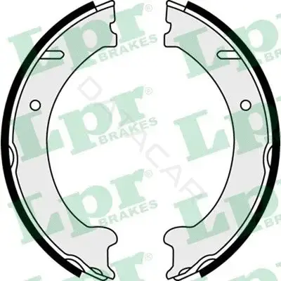 Колодки ручника LPR/AP/RAL 08250