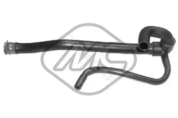 Патрубок печки Metalcaucho 08485