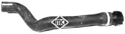 Патрубок печки Metalcaucho 08728