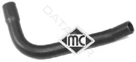 Патрубки системы охлаждения Metalcaucho 08799