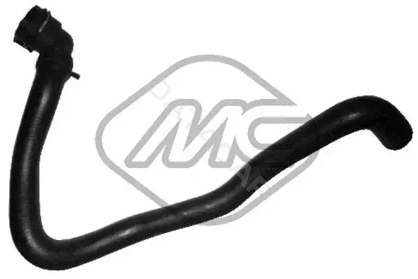 Патрубок печки Metalcaucho 09315