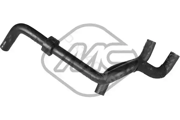 Патрубок печки Metalcaucho 09324