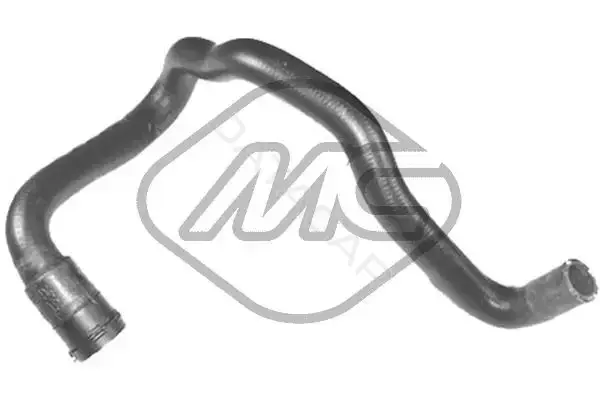 Патрубок печки Metalcaucho 09331