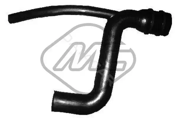 Патрубок ЕГР Metalcaucho 09370