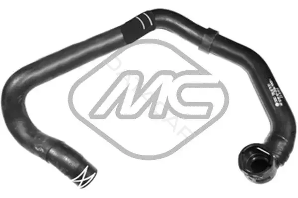 Патрубки системы охлаждения Metalcaucho 09527