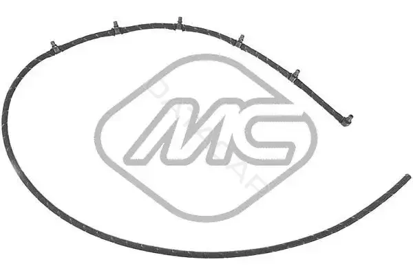 Топливная трубка Metalcaucho 92219