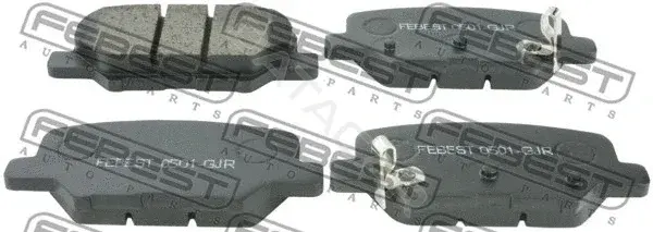 Тормозные колодки FEBEST 0501-GJR