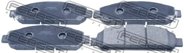 Тормозные колодки FEBEST 0101-AGV10F