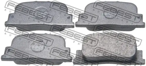 Тормозные колодки FEBEST 0101-MCV20R