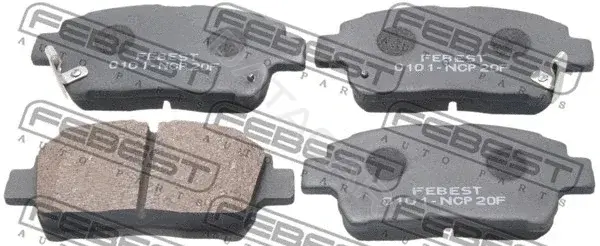 Тормозные колодки FEBEST 0101-NCP20F