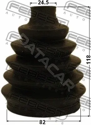 Пыльник шруса FEBEST 0117-SXV20