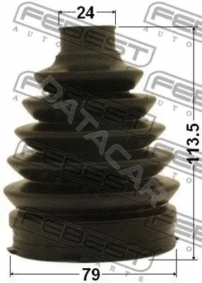 Пыльник шруса FEBEST 0117P-1NZFE