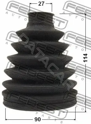 Пыльник шруса FEBEST 0117P-ACV40