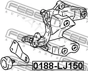 Ролик ремня генератора FEBEST 0188-LJ150