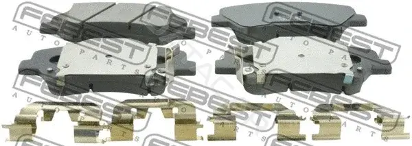 Тормозные колодки FEBEST 1201-SBF