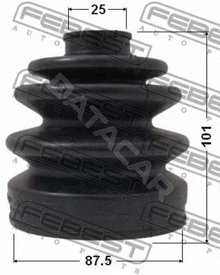 Пыльник шруса FEBEST 1217-011
