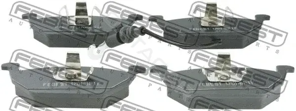 Тормозные колодки FEBEST 1701-8P1F
