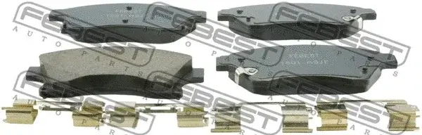 Тормозные колодки FEBEST 1801-ASJF