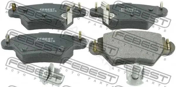 Тормозные колодки FEBEST 1801-CORCR