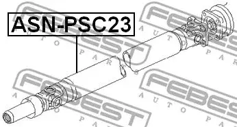 Кардан FEBEST ASN-PSC23
