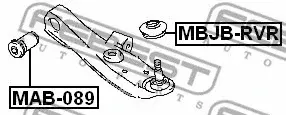 Шаровая опора FEBEST MBJB-RVR
