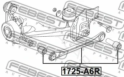 Рычаги FEBEST 1725-A6R