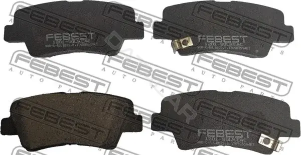 Тормозные колодки FEBEST 1201-SOLR