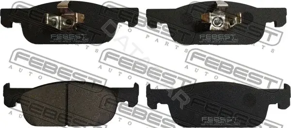 Тормозные колодки FEBEST 2401-SANIIF