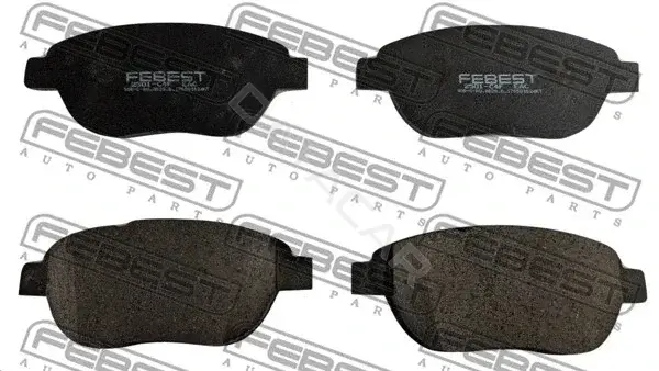 Тормозные колодки FEBEST 2501-C4F