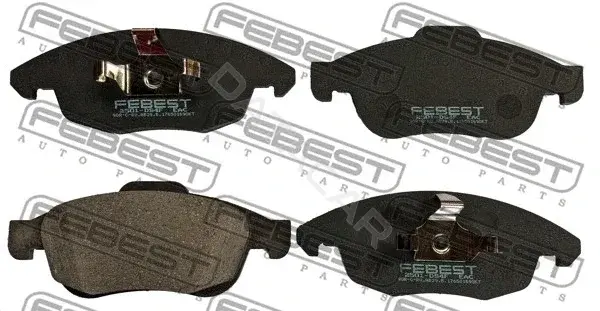 Тормозные колодки FEBEST 2501-DS4F