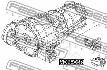 Подушка двигателя (Опора) FEBEST ADM-Q5R