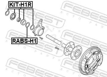 Кольцо АБС FEBEST RABS-H1