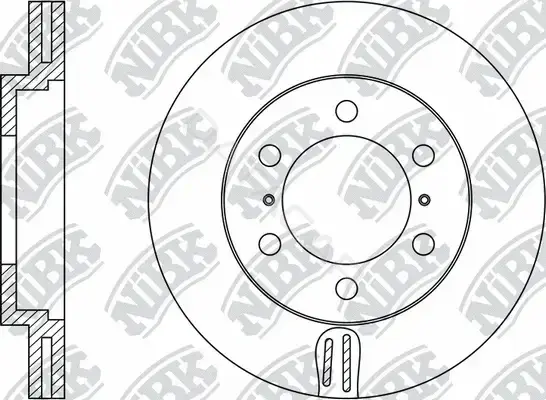 Тормозные диски NiBK RN1188