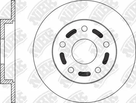 Тормозные диски NiBK RN1552