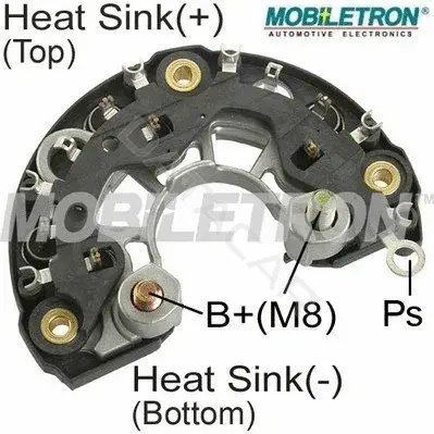 Диодный мост генератора MOBILETRON RB-113H