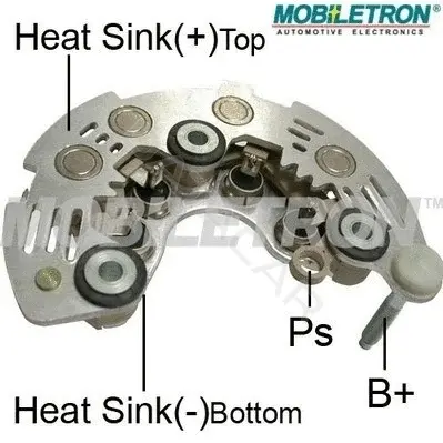 Диодный мост генератора MOBILETRON RF-19H