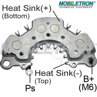 Диодный мост генератора MOBILETRON RH-77