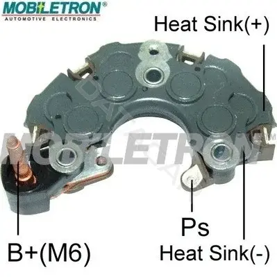 Диодный мост генератора MOBILETRON RN-01PL