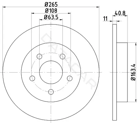 Тормозные диски NISSHINBO ND5020K