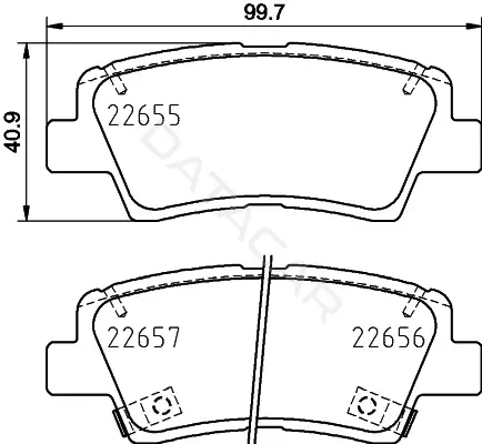 Тормозные колодки NISSHINBO NP6151