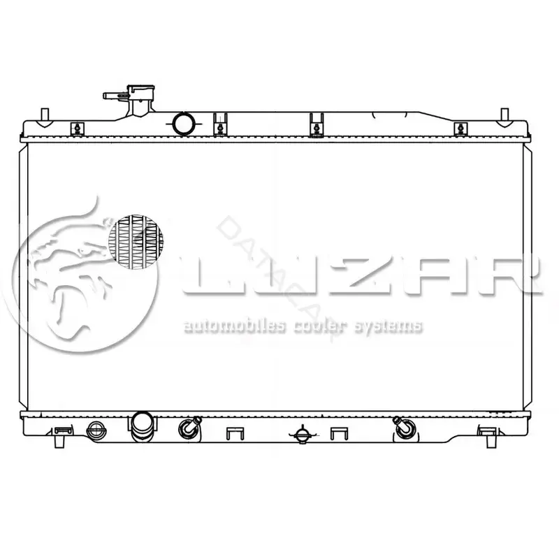 Радиатор охлаждения LUZAR LRc231ZA