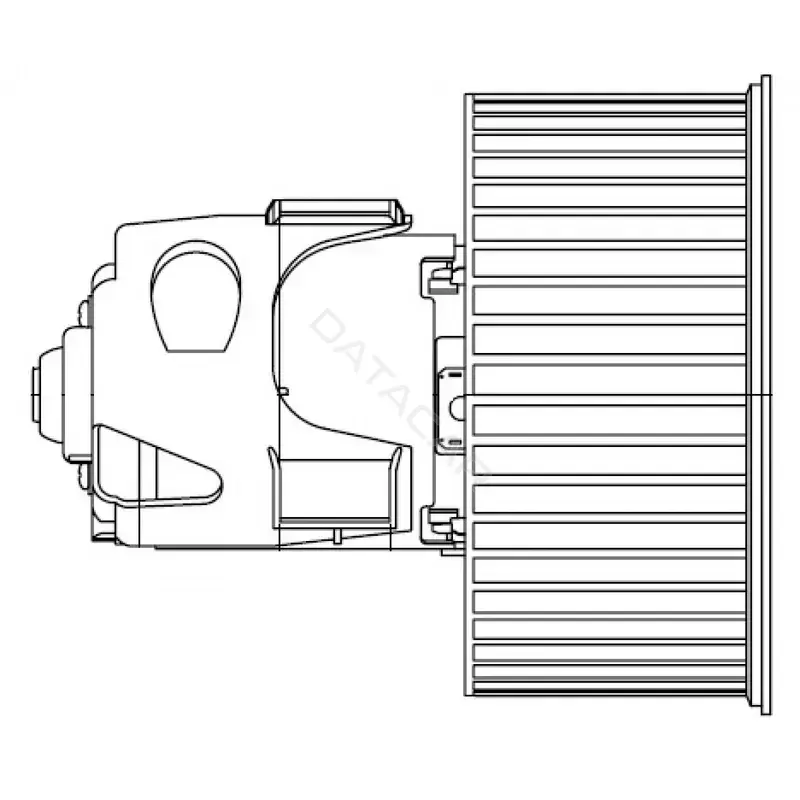 Моторчик печки LUZAR LFh26F1