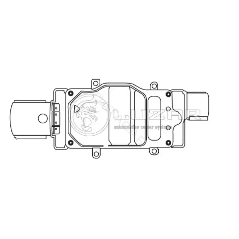Резистор печки LUZAR LFR1075