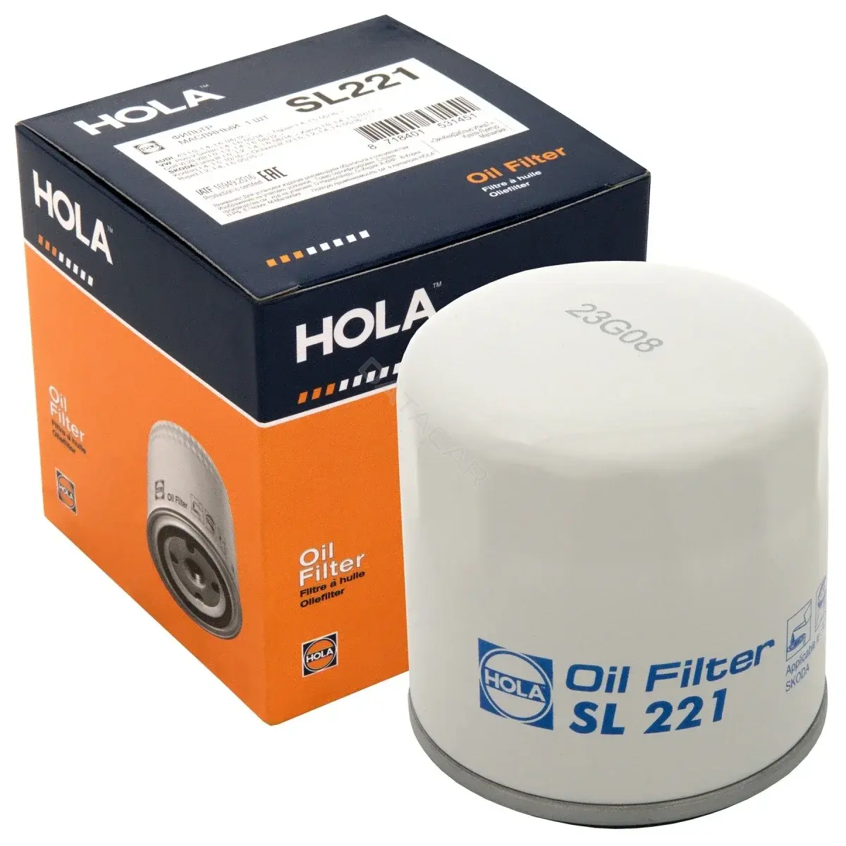 Масляный фильтр HOLA SL221