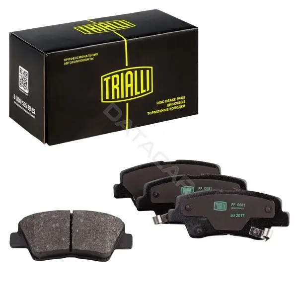 Тормозные колодки TRIALLI PF0881