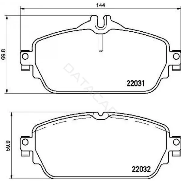 Тормозные колодки TRIALLI PF4150