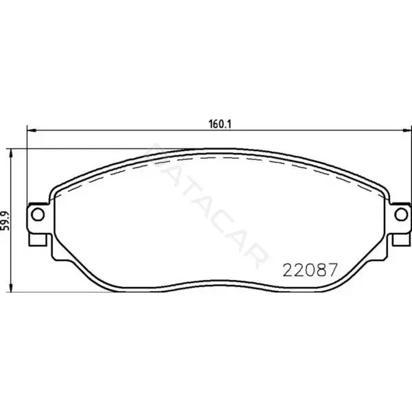 Тормозные колодки TRIALLI PF0915