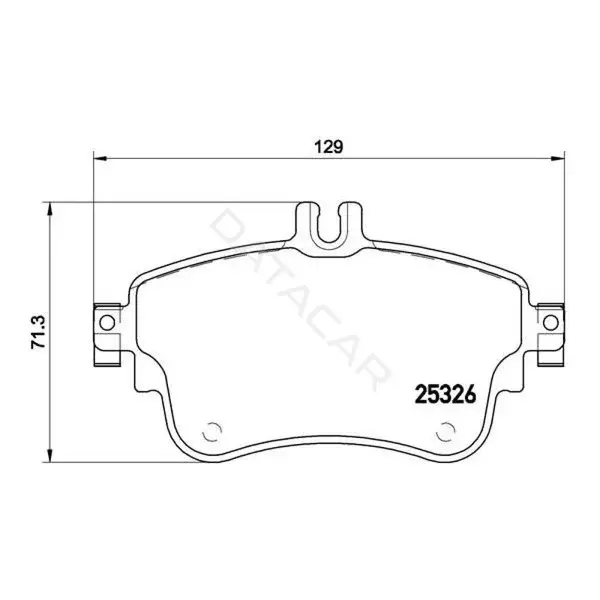 Тормозные колодки TRIALLI PF4286