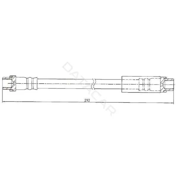Тормозные шланги TRIALLI BF4811