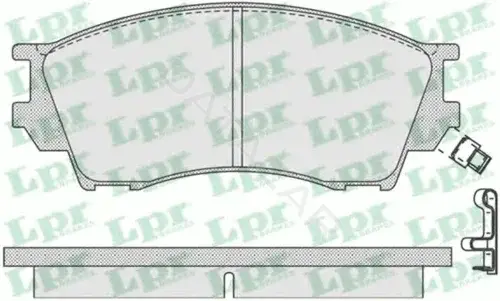 Тормозные колодки LPR/AP/RAL 05P1019